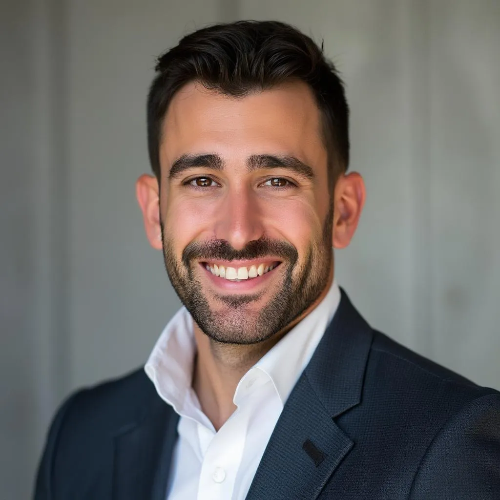 Retrato de Javier Fernández, Gerente de Operaciones